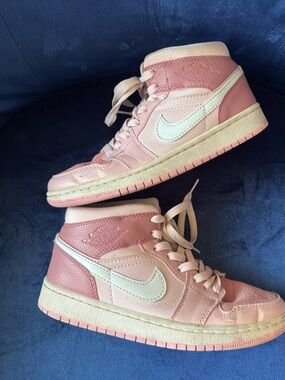 Women’s Nike Air Jordan 1 Mid High-Top Sneakers